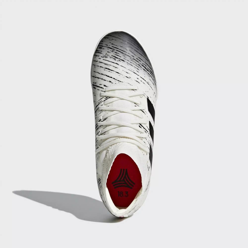 Adidas Nemeziz Tango 18.3 Turf Tenis De Futbol Blancos Para Niña (MX-48610)